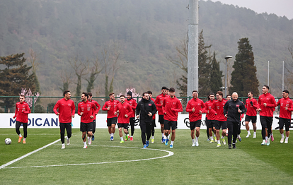 A Milli Futbol Takımı, Romanya maçının hazırlıklarına devam etti