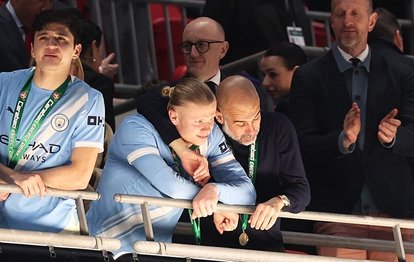 Manchester City'de Lig Kupası zaferi sonrası Haaland: Elhamdülillah!